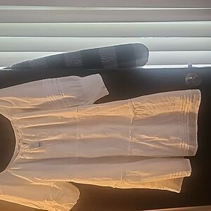 White cotton Dress